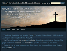 Tablet Screenshot of calvarymennonitechurch.org